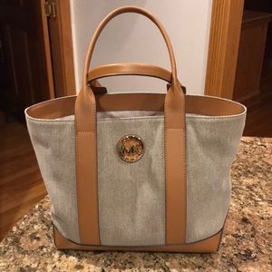 Michael Kors Fulton Canvas Tote